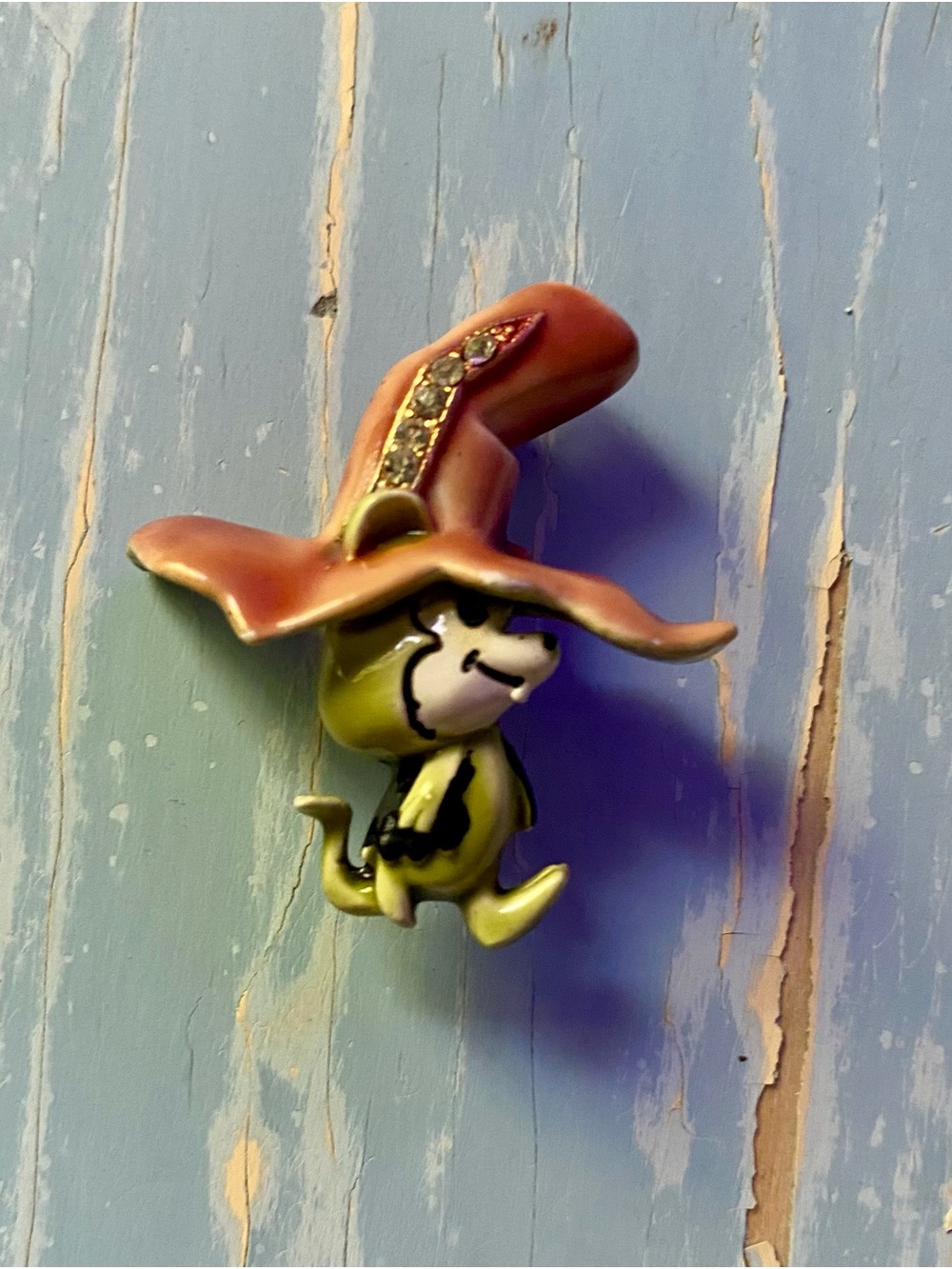 Green Witch Mouse Wall Hook - Unbranded